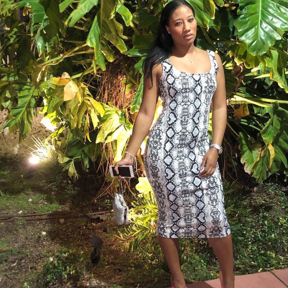 Snake looking dress!